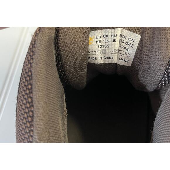 Timberland Hiking White Ledge Mid Boots Waterproof 12135 Men's 11W - Picture 6 of 9